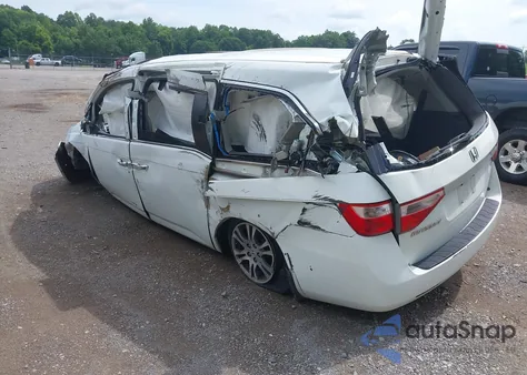 2012 Honda Odyssey Exl из США, поврежденный, VIN 5FNRL5H61CB033681